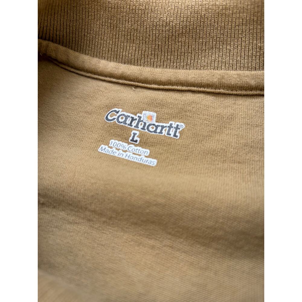 Carhartt Loose Fit Short Sleeve Crew Neck Workwear Pocket T-Shirt L - Picture 3 of 5